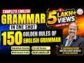English Grammar In One Shot Marathon Session 150 Golden Rules Of English Grammar By Director Sir