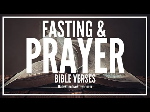 Bible Verses On Fasting and Prayer | Scriptures To Read While Fasting (Audio Bible)