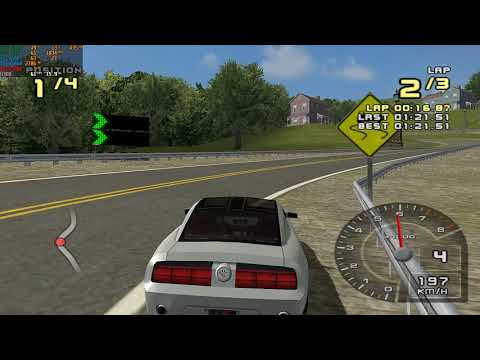 Ford Racing 2 Walkthrough Part 16 - "Concept - Mustang GT Concept" [2160p60]