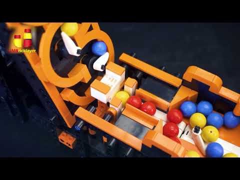 JMBricklayer GBC Marble Run Harp Track 70108 Building Set