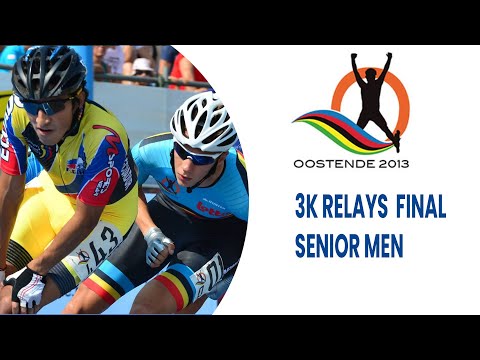 3000M RELAY  TRACK   SENIOR MEN OOSTENDE 2013