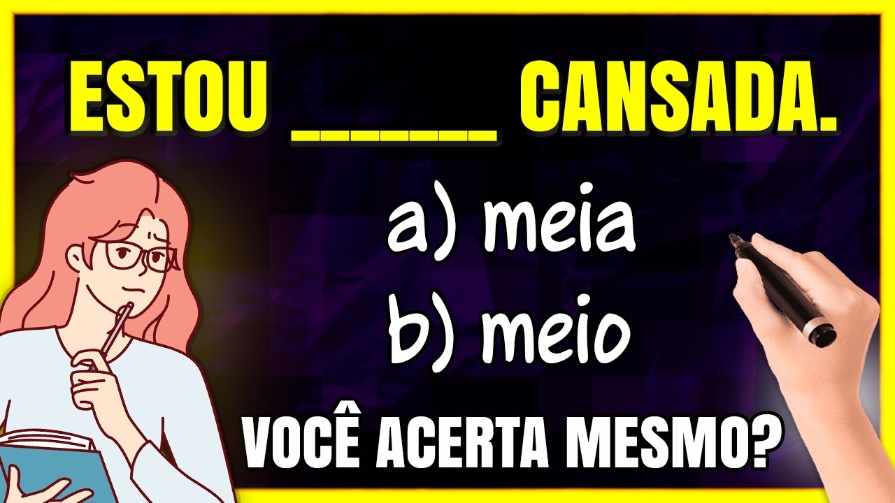 5 ERROS de Português que Você Comete SEM PERCEBER! (APRENDA A EVITÁ-LOS!)