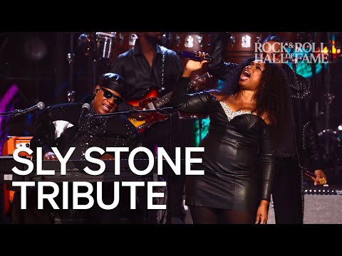 Stevie Wonder, Jennifer Hudson & More Pay Tribute to Sly Stone | Rock Hall 2025 Induction