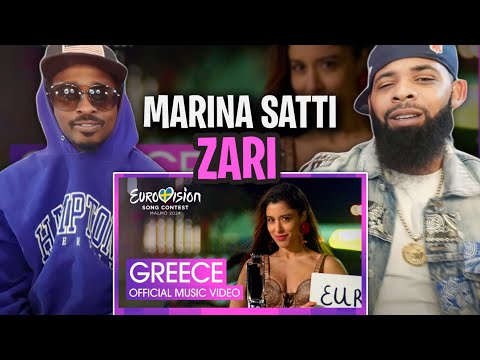 TRE-TV REACTS TO -  Marina Satti - ZARI | Greece 🇬🇷 | Official Music Video | Eurovision 2024