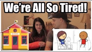 Sleeping in School by sWooZie | COUPLE'S REACTION!