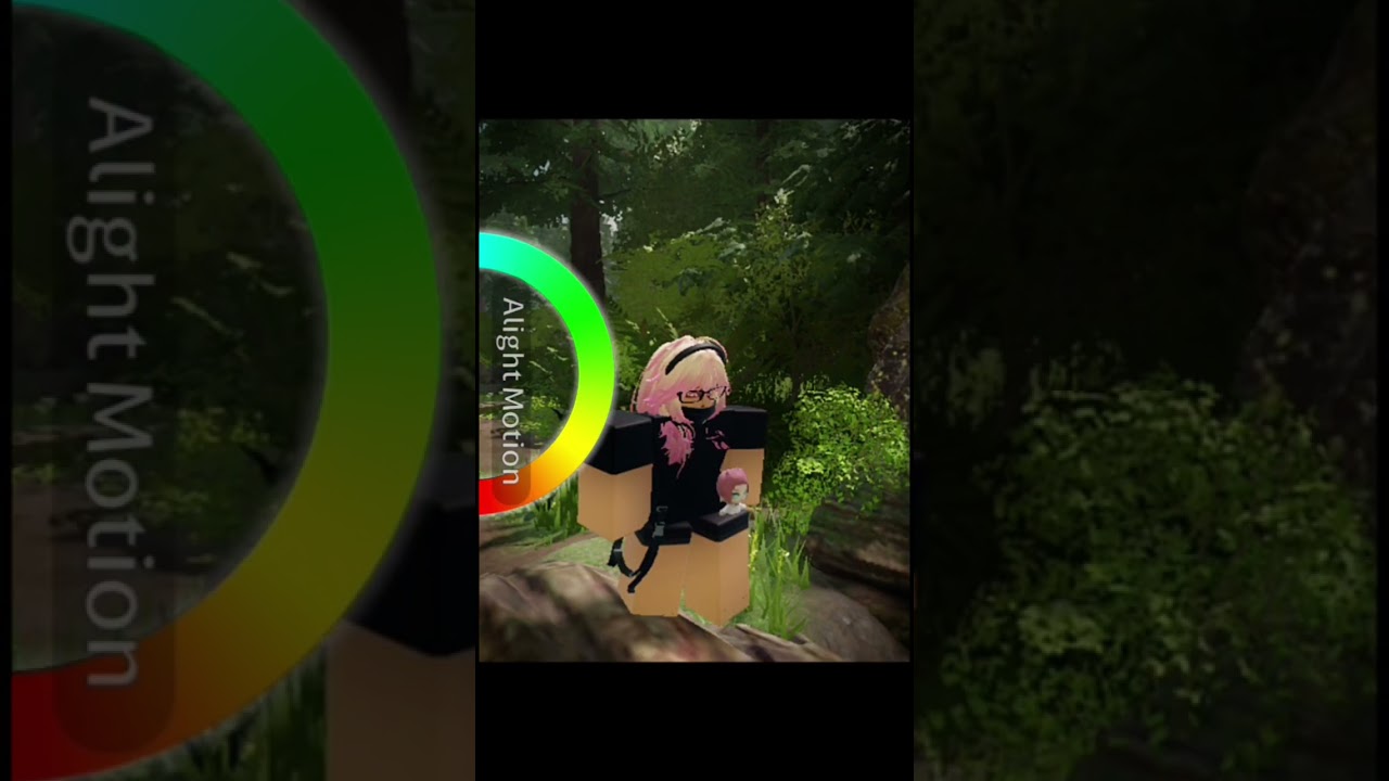 Color wheel trend // I tried my best cus alight motion was so laggy 😭 // #alightmotion #roblox