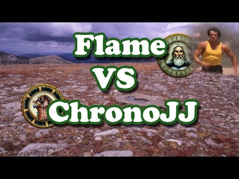 Flame(Oranos) VS ChronoJJ(Ra) Tundra =) ? Age of Mythology
