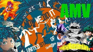 [AMV] AnimeMix 2017 - DJ Earworm - United State of Pop 2017 (How We Do It)