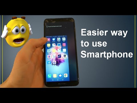 One Hand Mode for Smartphones (Huawei P Smart)