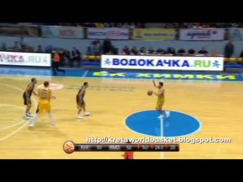 Euroleague 2010 : Khimki Moscow - Real Madrid 84-81 (72-72) week 1 (22-10-09) Highlights