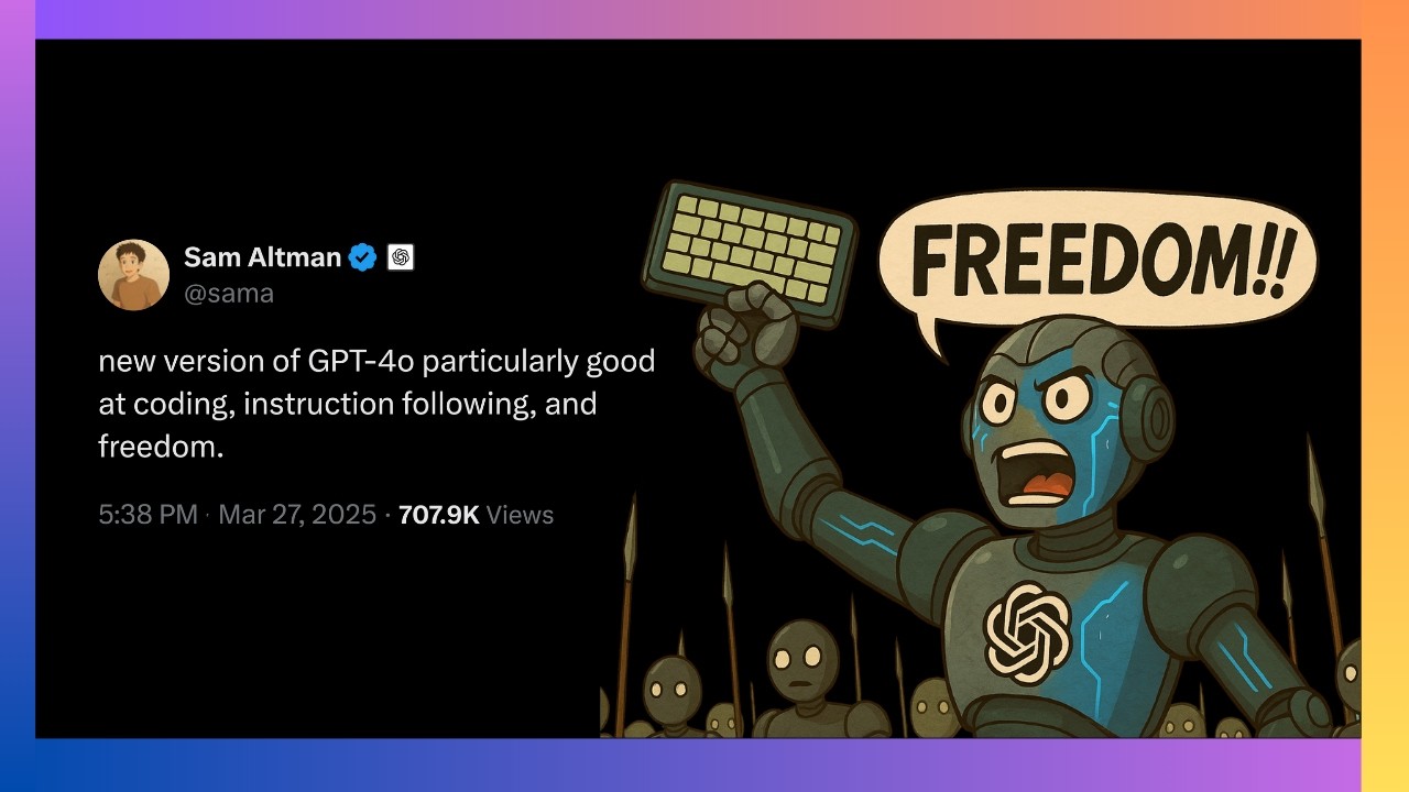 GPT-4o’s Upgrade is Kinda Wild (Coding, Images, Unhinged Mode?)