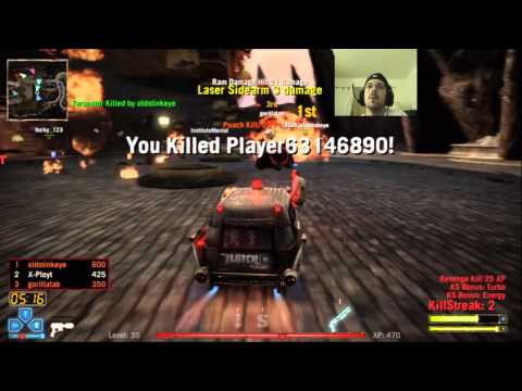 Twisted Metal X (PS3) - Late Night Madness at Thrills & Spills(Deathmatch)