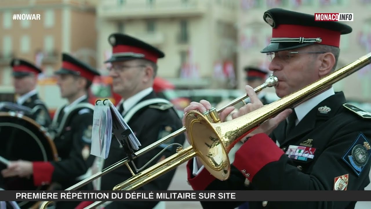 Fête Nationale : Première répétition du défilé militaire sur site