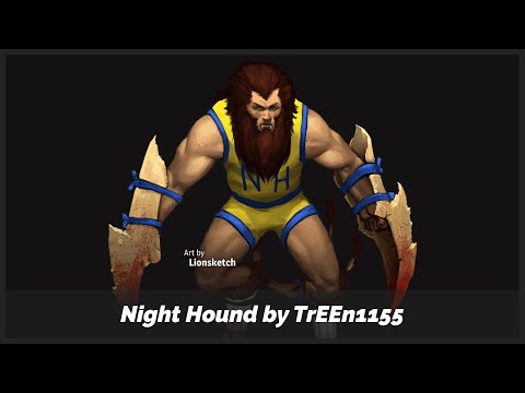 HoN Pro Night Hound Gameplay by TrEEn1155 - Rank Legendary
