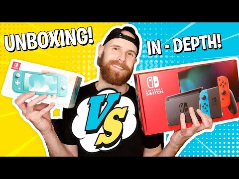 Nintendo Switch Lite - DOUBLE UNBOXING! Systems Compared?