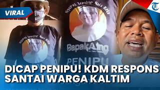 DICAP PENIPU! Dedi Mulyadi Beri Respons Santai ke Warga Kaltim Ditipu AI, Tapi Marah ke Saya