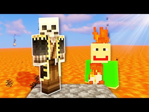 LAVA IS RISING & WE MUST ESCAPE! - Minecraft Multiplayer Gameplay