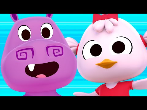 ¡Hiporopopó - La Patita Lulú y Más Canciones con Animales del Zoo! | Canciones del Zoo