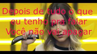 Camiseta-Manu Gavassi (com letra)