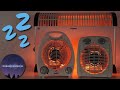 Convector & fan heater sounds for deep sleep 😴 - Dark Screen