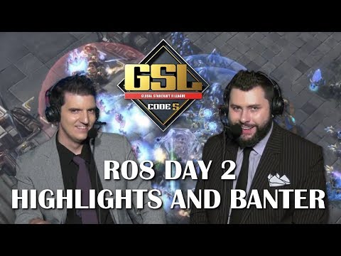 Tasteless and Artosis - GSL 2018 Season 3 Code S RO8 Day 2 - Highlights and Banter