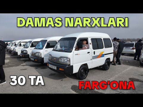 DAMAS NARXLARI. FARG'ONA MASHINA BOZORI NARXLARI 