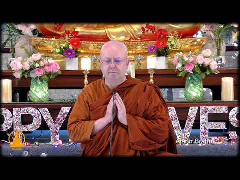 Chanting - Homage to the Buddha, 3 Refuges, 5 Precepts and 8 Precepts | Ajahn Brahm | 3 May 2020