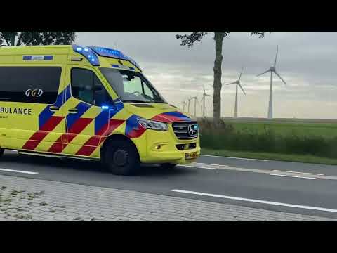 • A1 Ambulance • Primeur: Nieuwe Ambulance •Luchthoorn• • Showtje •