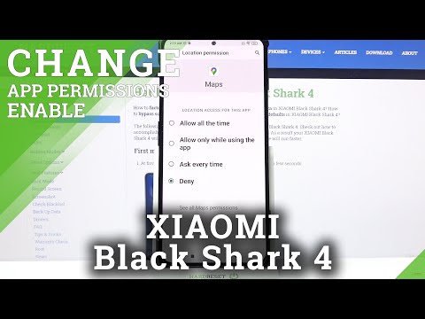 How to Change Apps Permissions in XIAOMI Black Shark 4 – Set Up Apps Permissions