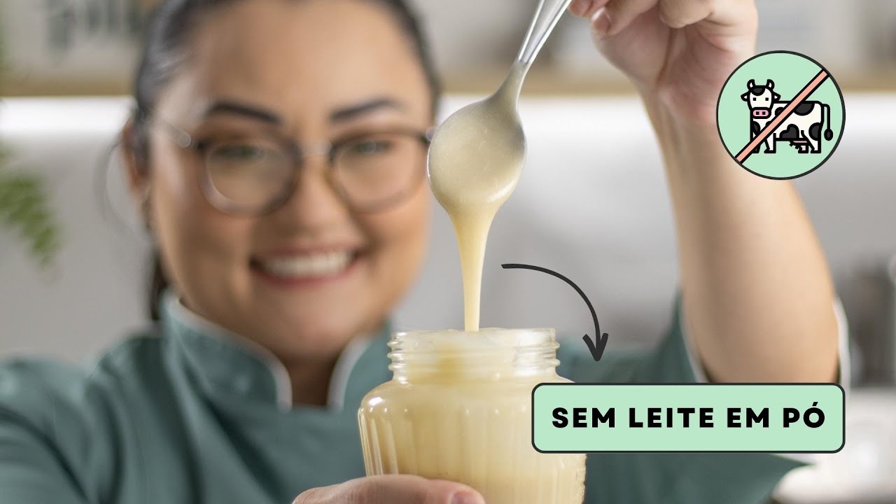 LEITE CONDENSADO VEGANO FÁCIL - SEM LEITE DE COCO EM PÓ