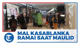 Hari Libur Maulid Nabi, Mal Kota Kasablanka Jaksel Ramai Pengunjung Seperti sebelum Masa Pandemi