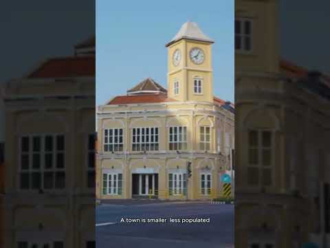 City vs. Town: What's the Real Difference? #city #town #facts