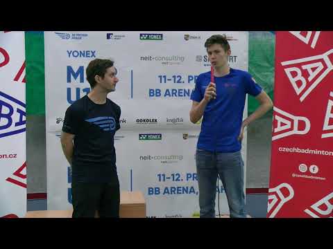 Tomáš Krajča, hlavní organizátor a vedoucí klubu SK Prosek Praha – YONEX Mistrovství ČR U15 2021