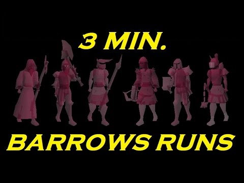 3 Minute Guide to 3 Minute Barrows Runs! (2007scape)