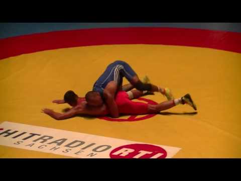 Ringen RSK Gelenau (D. Franke) - FC Erzgebirge Aue (E. Krause) 61 kg Gr-röm., 03.09.2016