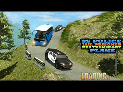 Jail prisoner bus drive us police transport game - us police driving car games #uspolicegames