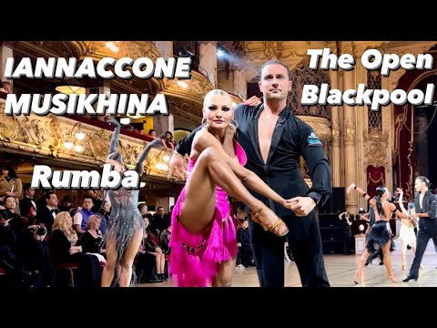 Ferdinando Iannaccone - Yulia Musikhina | The Blackpool Open 2023 | Rumba | WDO Professional Latin