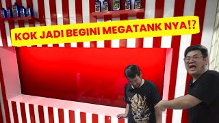 KOK BEGIN1?! HARI KE DUA MEGATANK IKAN PREDATOR DI MARKAS JAMM VLOG