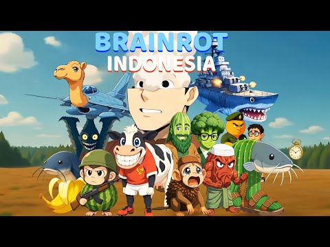INDONESIAN BRAINROT: ANIME OPENING (P.9) | Oficial Music Video