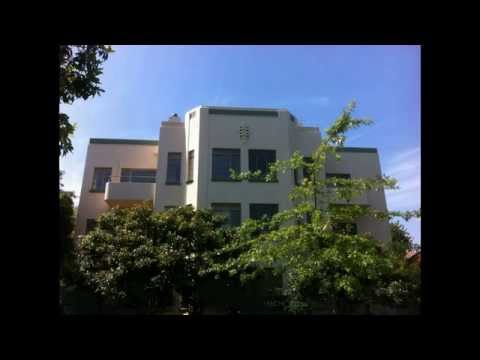 Art Deco apartment complex restoration works