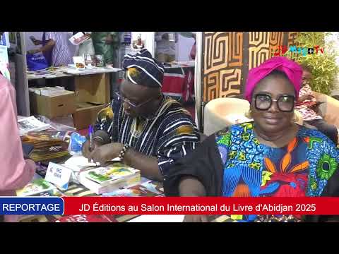 JD éditions au Salon International du Livre d'Abidjan 2025