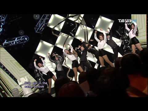 U-Kiss - Intro & Stop Girl  [SBS Inkigayo Comeback Stage 120923] Live HD