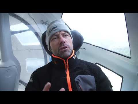 Interview de Thomas Coville suite à la fin de la tentative du Jules Verne