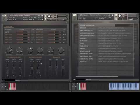 8Dio Century Orchestral Strings - Microphones and Pan