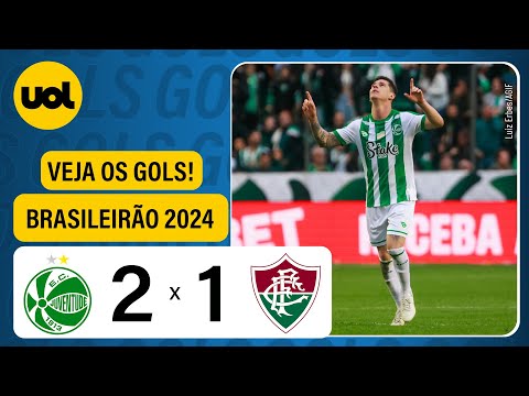 JUVENTUDE 2 x 1 FLUMINENSE - BRASILEIRÃO 2024; VEJA OS GOLS