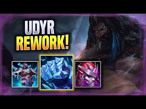 KOREAN CHALLENGER TRIES UDYR WITH NEW REWORK! - Korean Challenger Plays Udyr TOP vs Olaf!