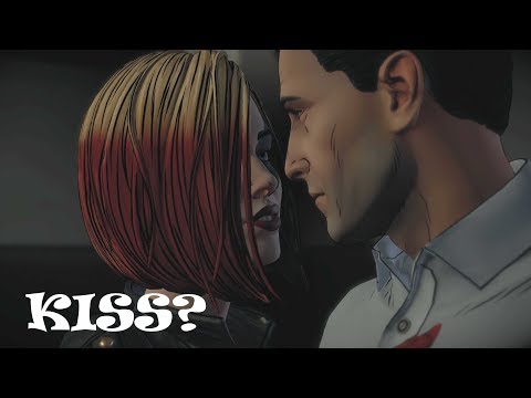 Batman: The Enemy within - Seducing Harley for a KISS and making John Jealous