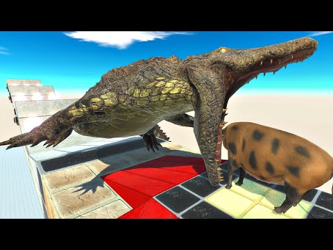 Jet and Steel Tentacle traps - Animal Revolt Battle Simulator