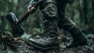 Um filme cheio de suspense que vai prender você! 🔥 Algo mortal caça na floresta! | Terror em 4K