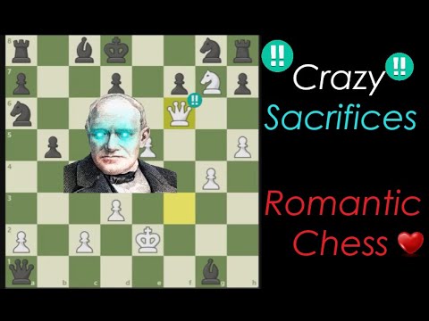 Famous Immortal Game in Romantic Chess Era